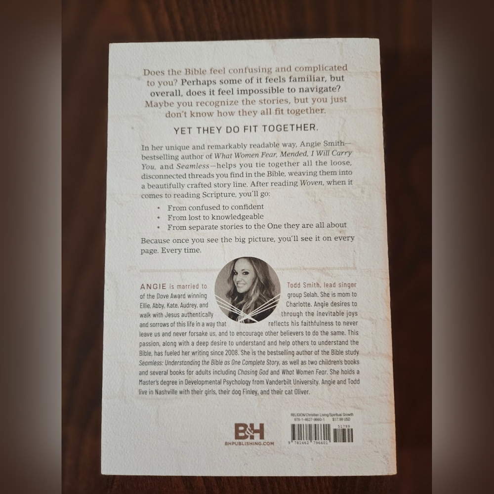 Woven by Angie Smith Book - Picture 2 of 3